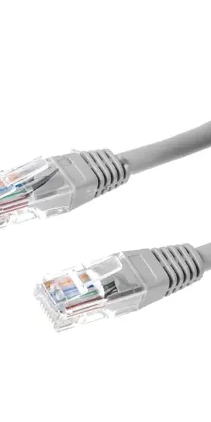 Удлинитель компьютерный UTP4 cat5e 10 м, цвет серый