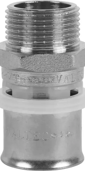 Муфта комбинированная Valtec 3/4"x26 мм НР латунь VTM.201.N.002605