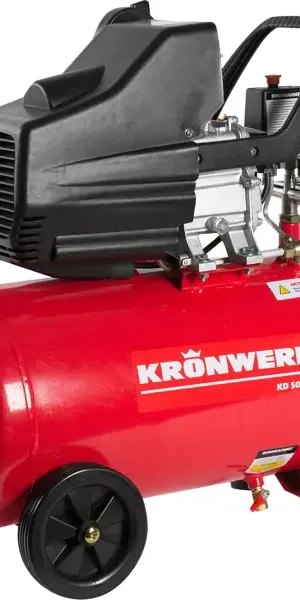 Компрессор масляный Kronwerk KD 50/200, 50 л 198 л/мин. 1.5 кВт
