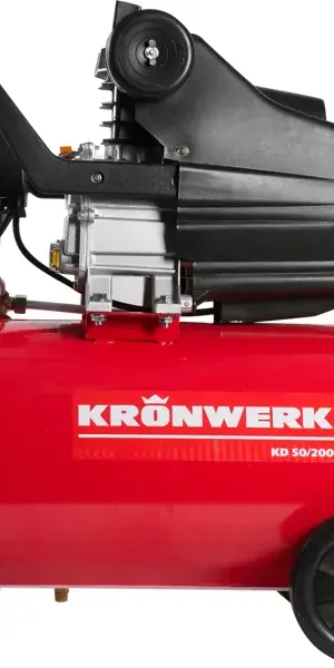 Компрессор масляный Kronwerk KD 50/200, 50 л 198 л/мин. 1.5 кВт