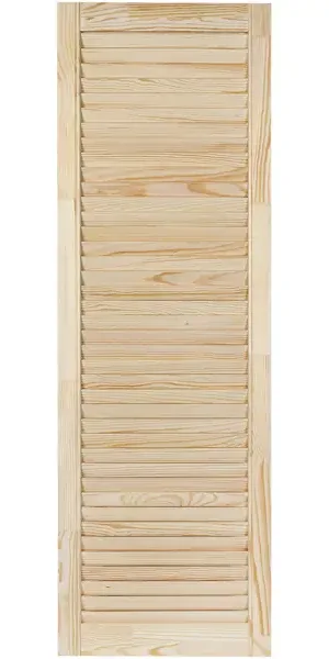 Дверка жалюзийная 1205x394x20 мм хвоя сорт А