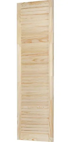 Дверка жалюзийная 1205x394x20 мм хвоя сорт А
