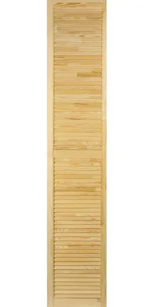 Дверка жалюзийная 1995x394x20 мм хвоя сорт А