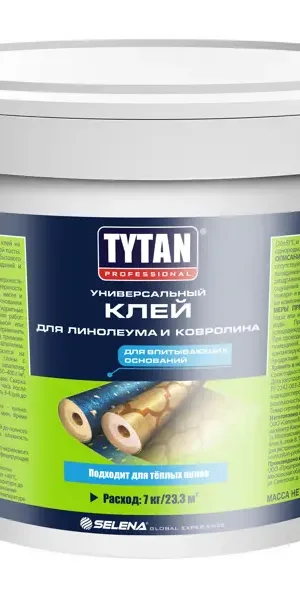 Клей универсальный для линолеума и ковролина Tytan 7 кг