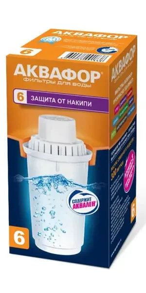 Кассета для кувшина Аквафор B100-6, для жесткой воды