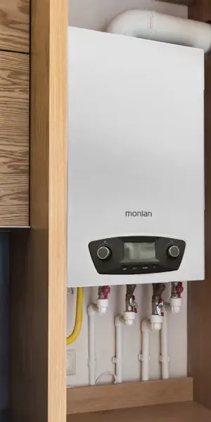 Газовый котел конвекционный 13 кВт Monlan МВ-13 двухконтурный настенный