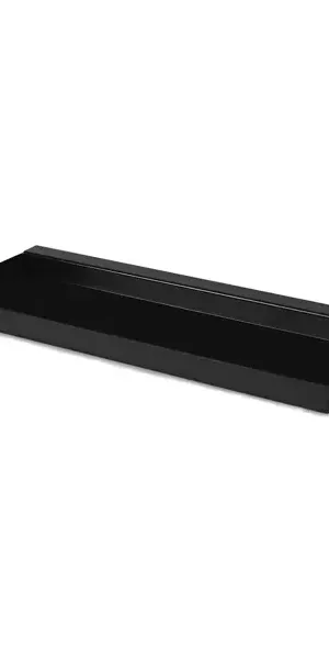 Полка универсальная Delinia ID 30.3x1.8x12 см цвет чёрный