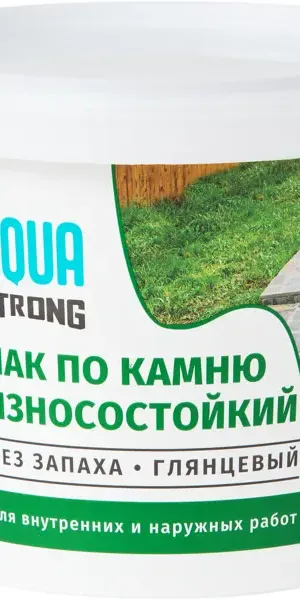 Лак по камню Aquastrong высокопрочный 1.0 кг