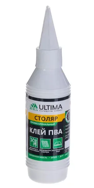 Клей для дерева столярный ПВА для внутренних работ 80 мл