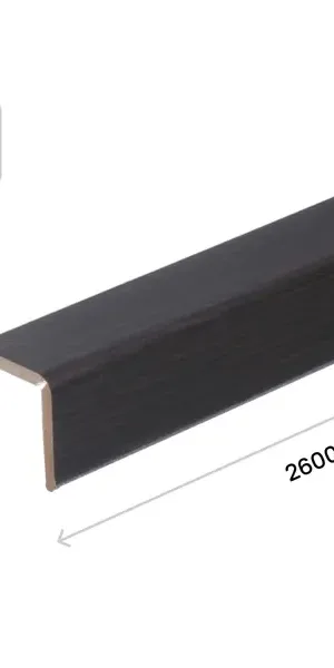 Уголок МДФ универсальный Венг 28x28x2600 мм