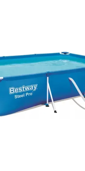 Бассейн каркасный прямоугольный Bestway Steel Pro 56404 BW 300x201x66 см 3300 л