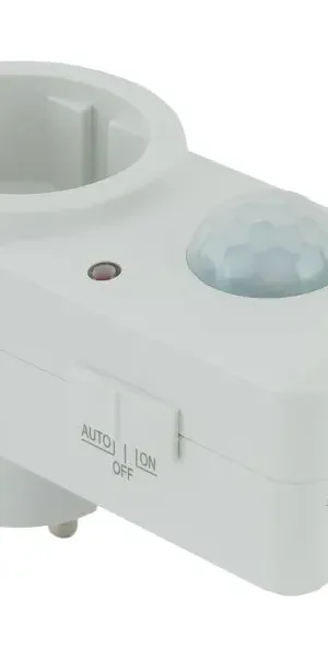 Датчик движения-розетка Smart Socket, 1200 Вт, цвет белый, IP20