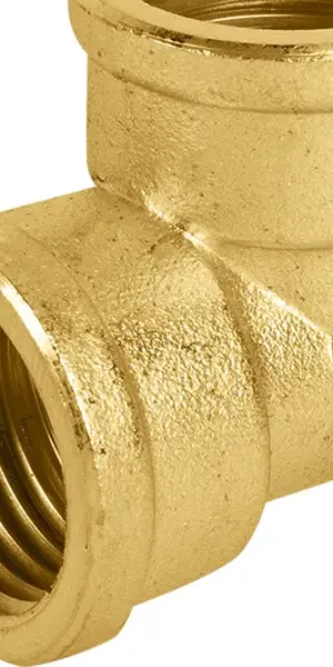 Тройник Aquabeam 1/2"x1/2"x1/2" ВР латунь ABR.130.Y.0004