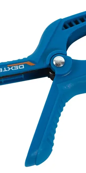 Струбцина с пружинным зажимом Dexter TY-ADE-006-100X4PC ширина зажима 35 мм, 4 шт.