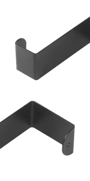 Крючок на дверь Gromell Stur 6x5.8x2.5 см нержавеющая сталь цвет коричневый нагрузка до 5 кг 2 шт