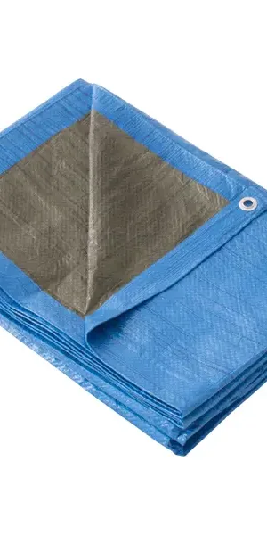 Тент строительный 70 г/м² 4x5 м 20 м²