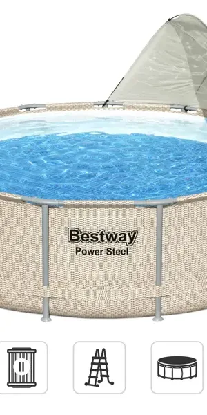 Бассейн каркасный Bestway 5614V BW ø396 h107 см 11133 л