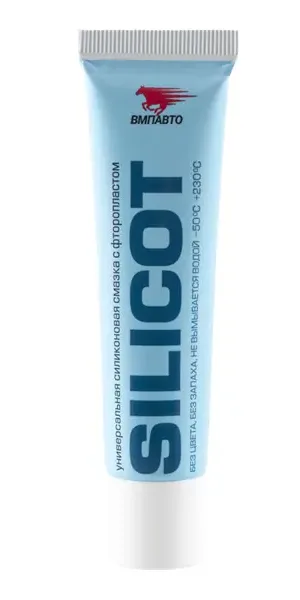 Универсальная силиконовая смазка ВМПАВТО Silicot 30 г туба