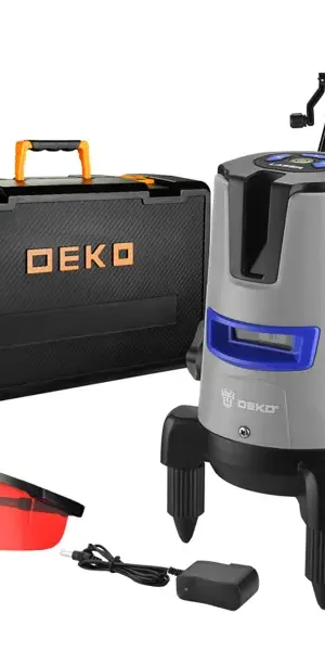 Уровень лазерный Deko DKLL02RB штатив, 30 м