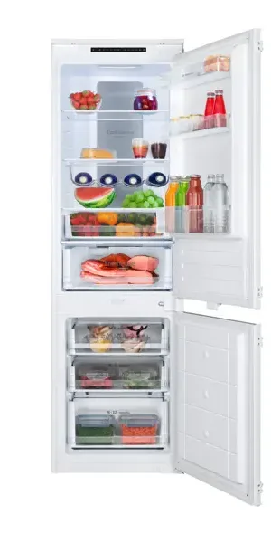 Холодильник двухкамерный встраиваемый Hansa BK307.2NFZC 54x177x55 см цвет белый