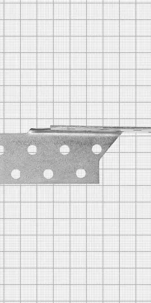 Держатель балки правосторонний 40x170x1.8