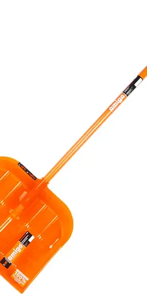 Лопата для уборки снега Amigo 47x141см поликарбонат с черенком
