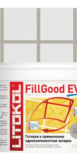 Затирка полиуретановая Litokol Fillgood Evo F210 цвет серо-бежевый 2 кг
