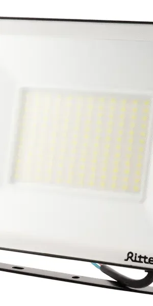 Прожектор светодиодный уличный Ritter Profi 53410 9 100 Вт 10000 Лм 180-240В холодный белый свет 6500К IP65 черный