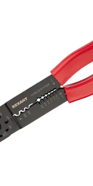 Кримпер для обжима наконечников и зачистки проводов Rexant HT-204