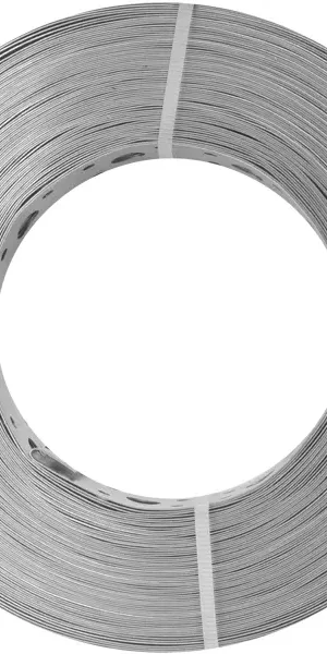 Перфорированная лента прямая LP 25x0.5 25 м оцинкованная сталь цвет серый