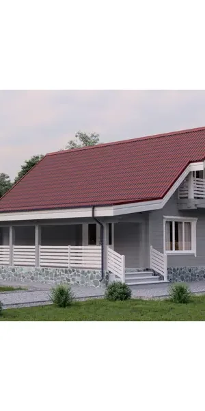 Лист Черепица Ондулин DIY 3.3x820x1950 мм красный