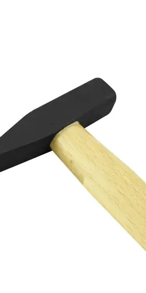 Молоток слесарный Vertextools 10-60-100 деревянная рукоятка 100 г