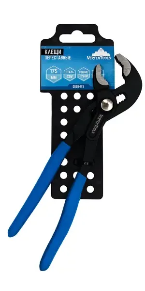 Клещи переставные Vertextools 175 мм