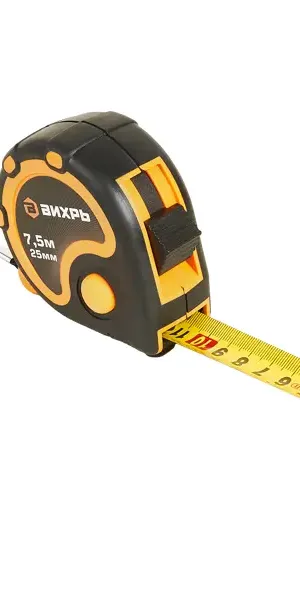 Рулетка Вихрь 7.5 м x 25 мм