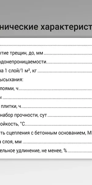 Гидроизоляция Unis Blue Membran 4 кг