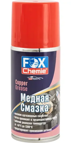 Смазка медная Fox Chemie 210 мл
