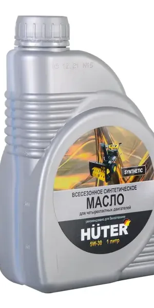 Масло моторное синтетическое Huter 5W-30, 1 л