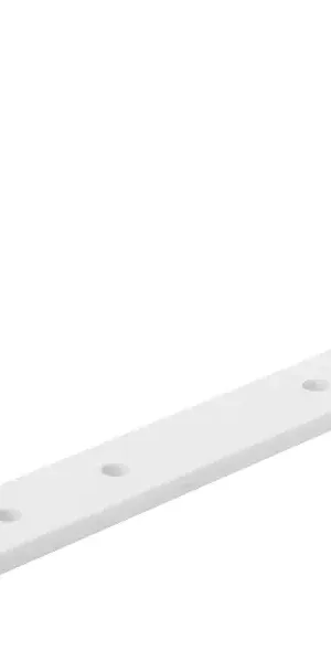 Кронштейн мебельный белый 60x140x20x4 мм