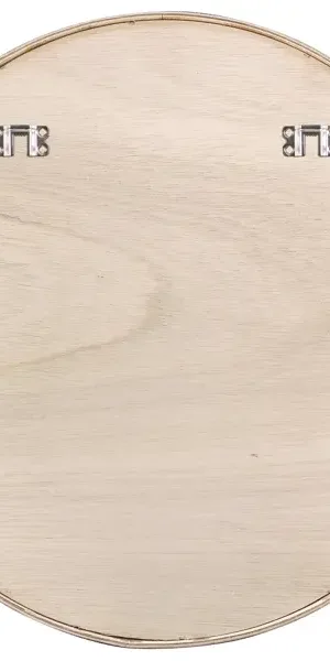 Зеркало декоративное Inspire Nordik Tableto Oak круг 56 см