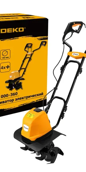 Культиватор электрический Deko DKET1000-360 1000 Вт