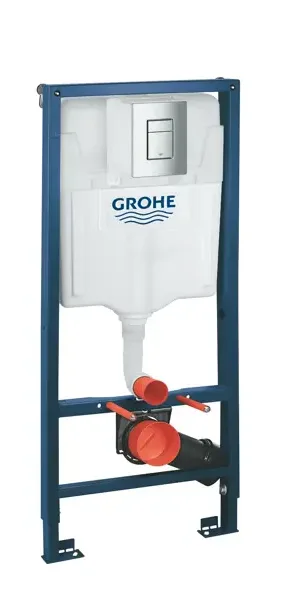 Комплект инсталляция Grohe с унитазом Aquatek Европа М с микролифтом, цвет белый