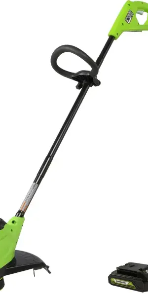 Триммер аккумуляторный GreenWorks 2107207SA 24 В 1x2 Ач АКБ и ЗУ входит в комплект
