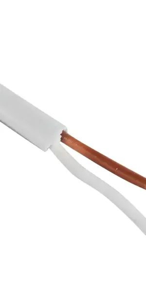 Провод с евроштекером Duwi 220 В без заземления 2.5 А цвет белый 2 м