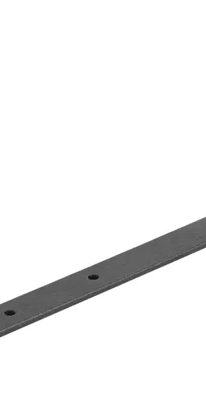 Кронштейн мебельный 4x20x80x240 мм цвет черный