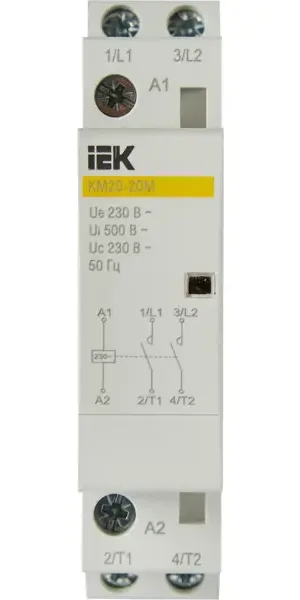 Контактор IEK КМ20-20М 20 А 230