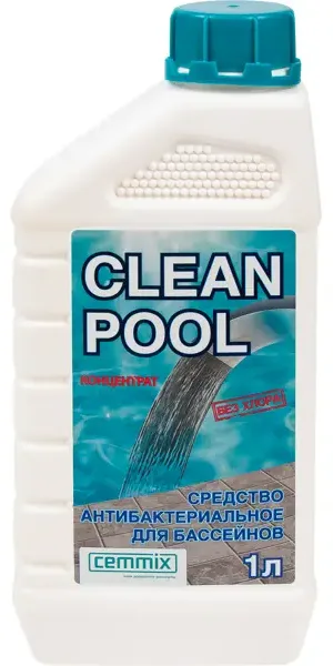 Средство дезинфицирующее для бассейна Cemmix CleanPool 1 л