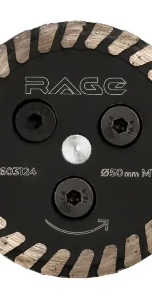 Диск алмазный по бетону и камню Rage 603124 турбо 50xM14x2.4 мм