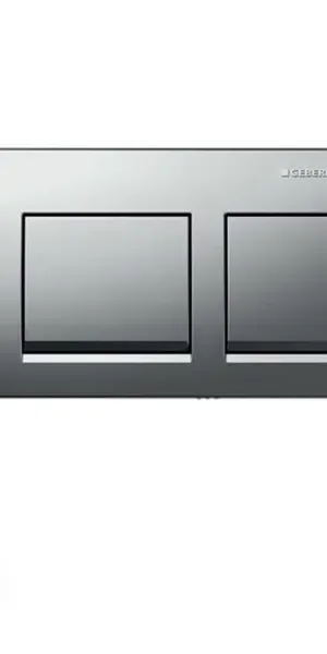 Панель смыва Geberit Alpha35 115.045.46.5 матовая цвет хром