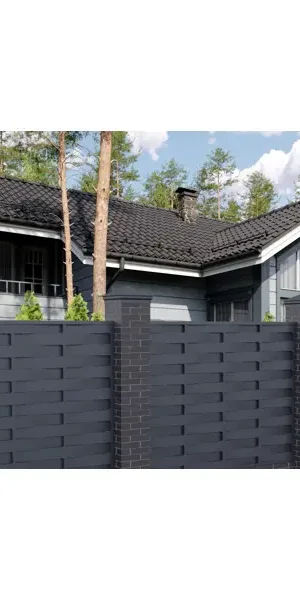 Еврожалюзи Утёс 2.5x2 м RAL 7024 серый