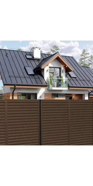 Еврожалюзи Вершина 2.5x2 м RAL 8017 коричневый